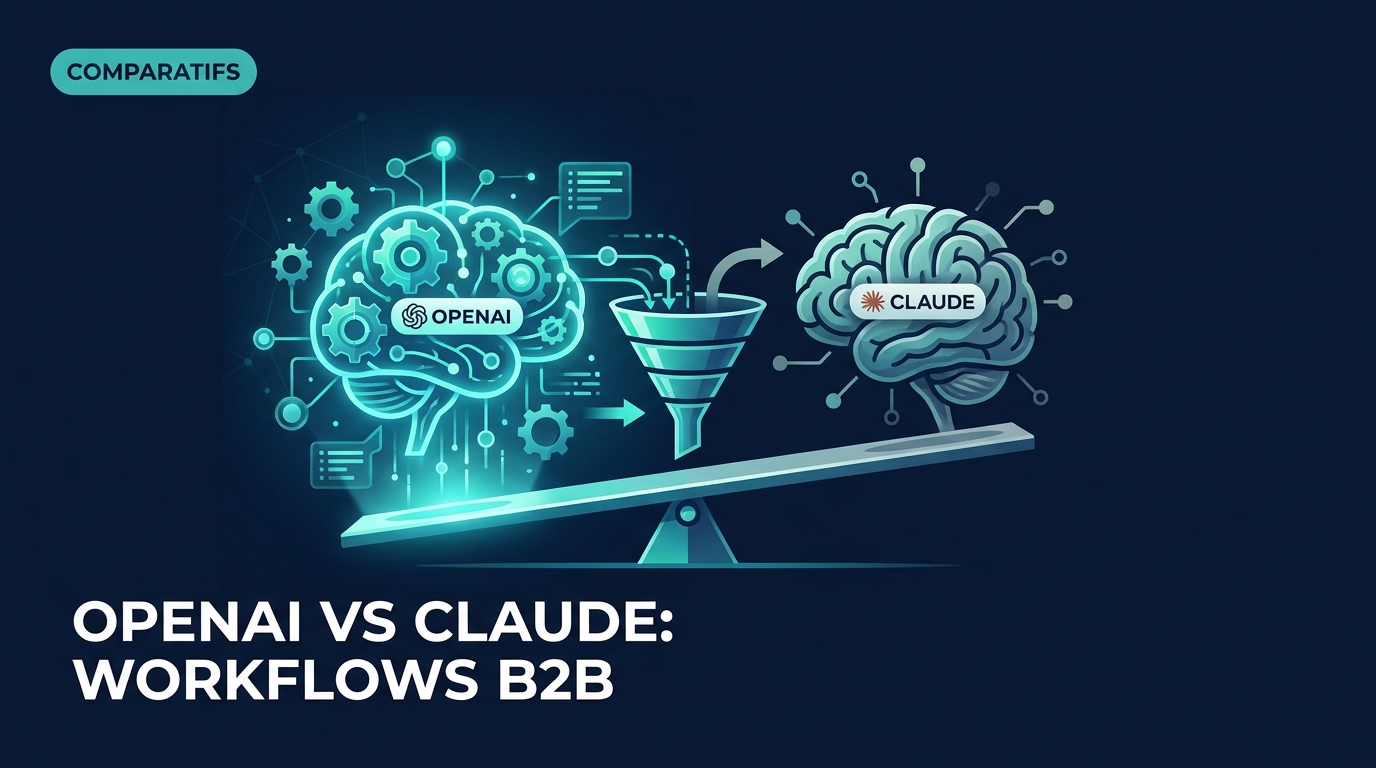Agents IA pour workflows B2B 2026 : OpenAI Workspace vs Claude, le guide complet