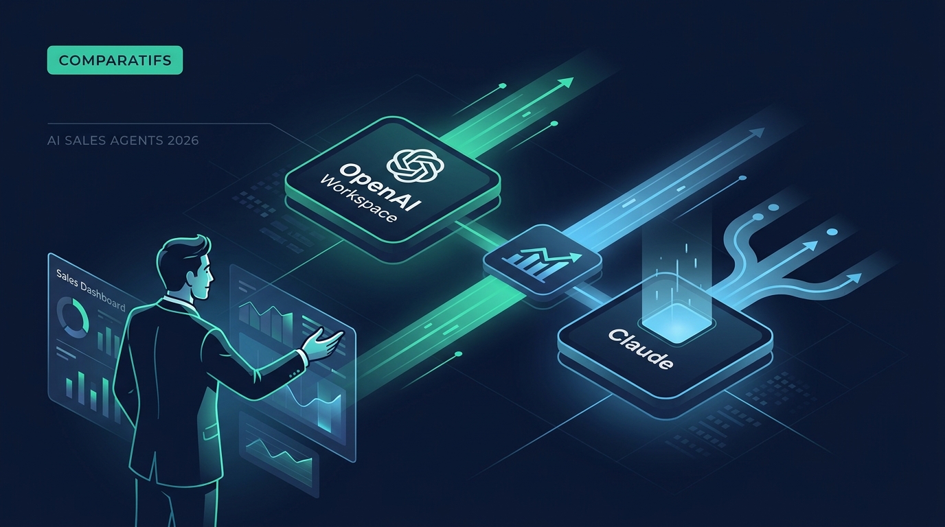 AI Agents for B2B Sales Workflows 2026: OpenAI Workspace vs Claude Complete Guide