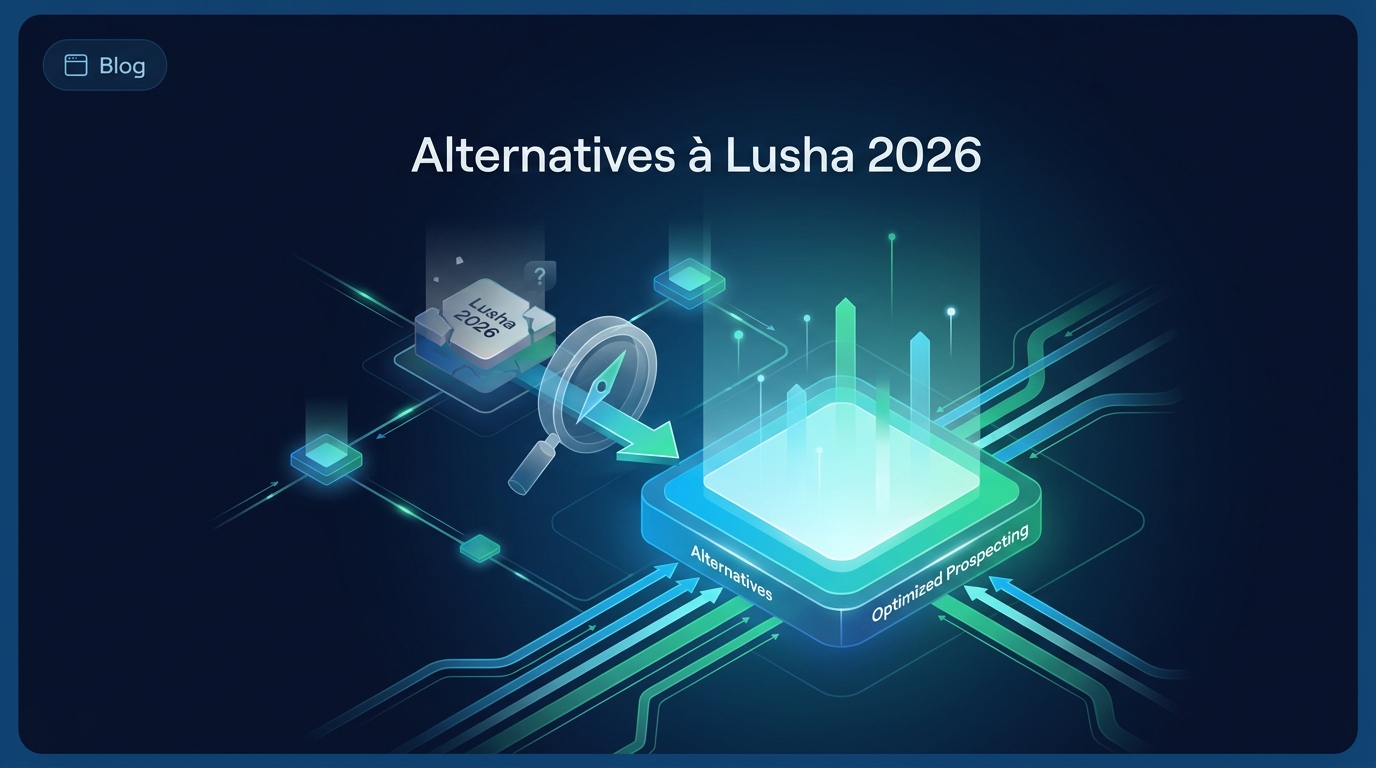 Alternatives à Lusha 2026 : Guide Complet pour Optimiser Votre Prospection B2B