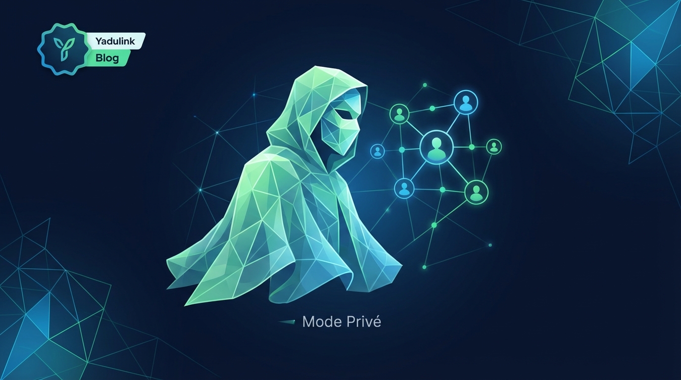 C'est quoi le mode privé sur LinkedIn ?
