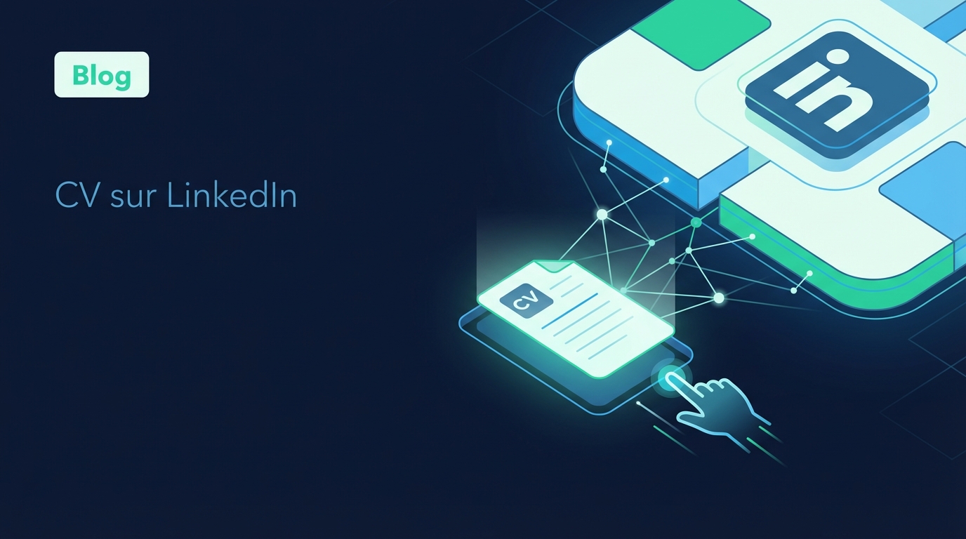 Comment joindre un CV sur LinkedIn ?
